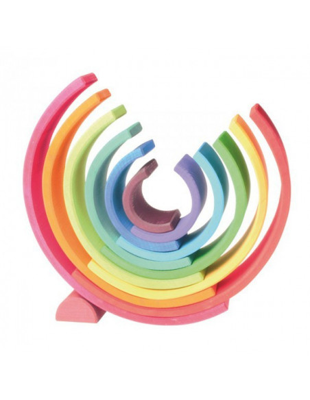 Houten regenboog van Grimm's