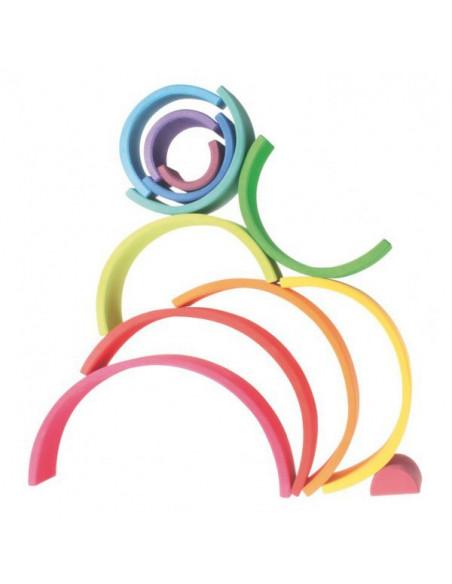 Houten regenboog van Grimm's