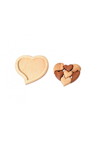Puzzel hartjes