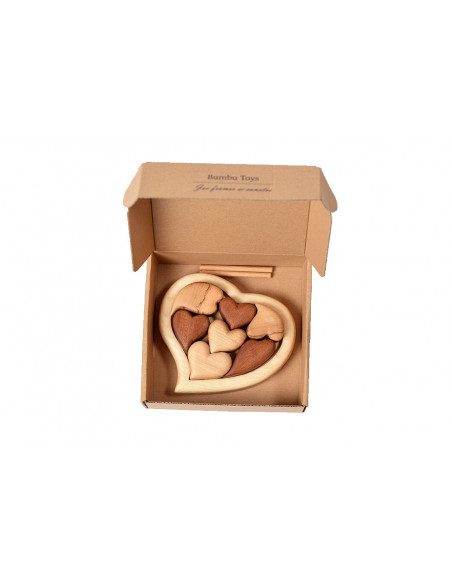 Puzzel hartjes