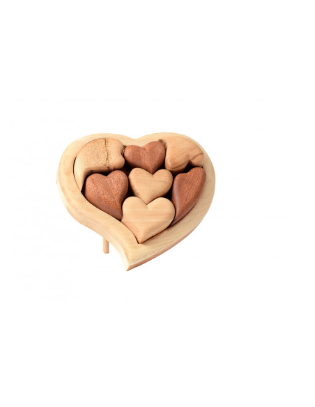 Puzzel hartjes