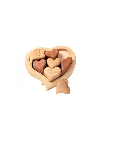 Puzzel hartjes