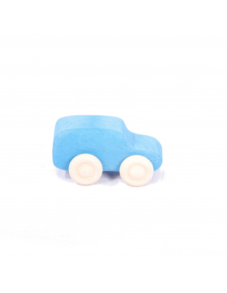 Blauwe auto
