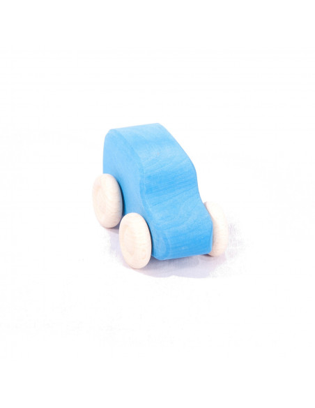 Blauwe auto