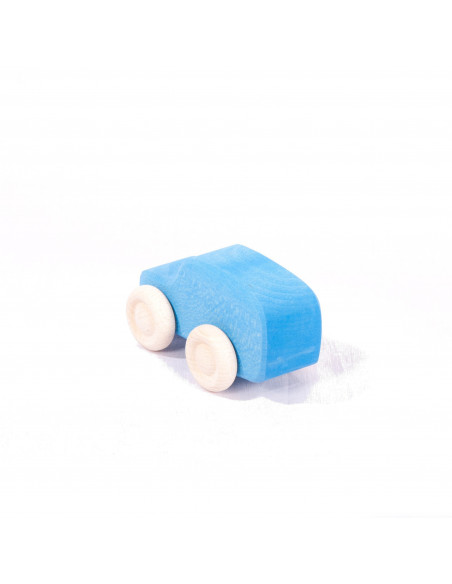 Blauwe auto