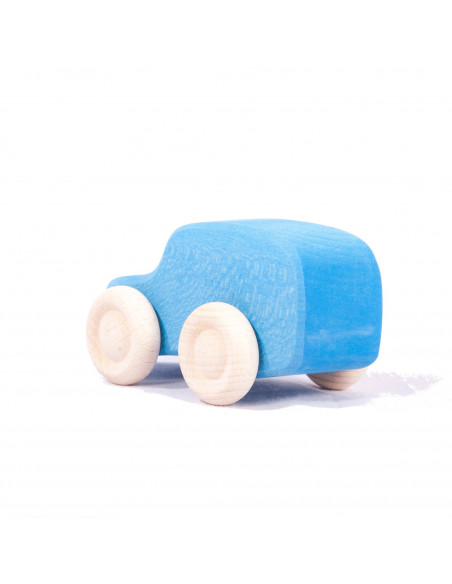Blauwe auto