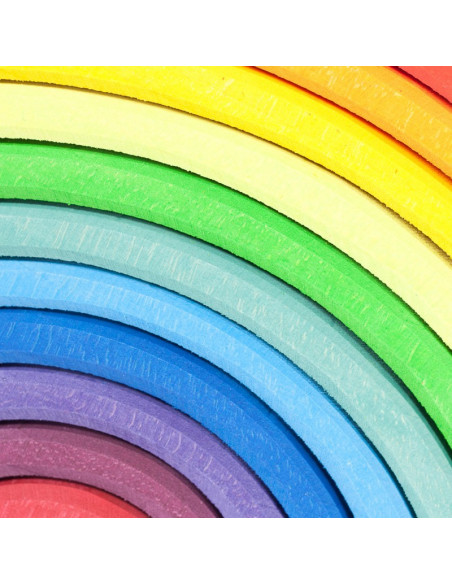 Houten regenboog van Grimm's