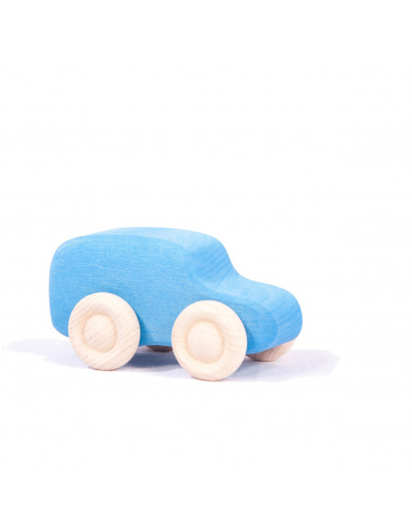 Blauwe auto