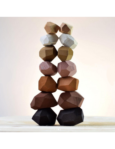 Balanceer stenen