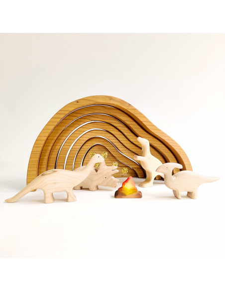 Triceratops van Bumbu Toys