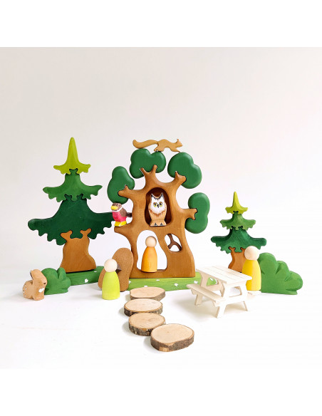 Picknicktafel miniatuur