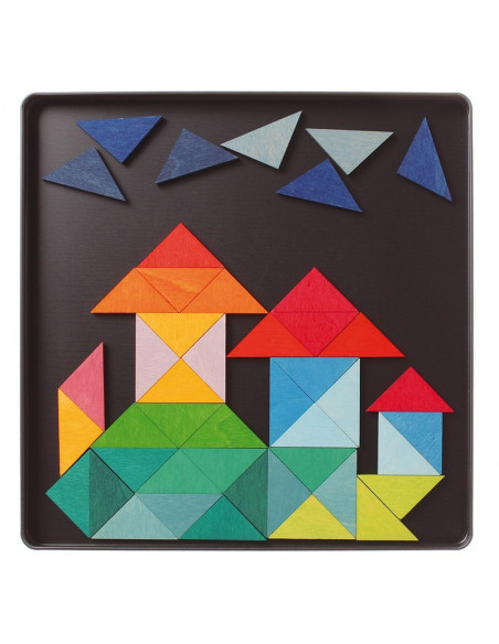 Magneet mozaiek triangels