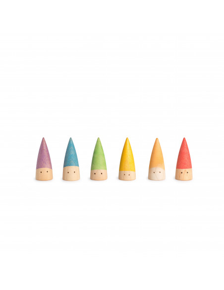 Kleurige kabouters baby's