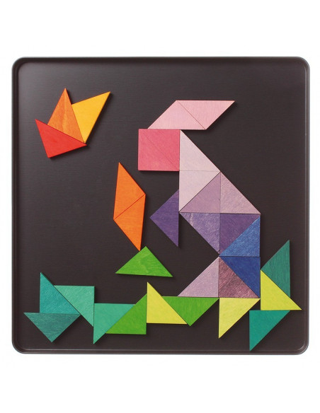 Magneet mozaiek triangels