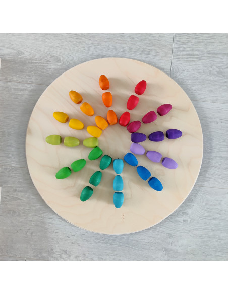 Mandala - Regenboog eieren