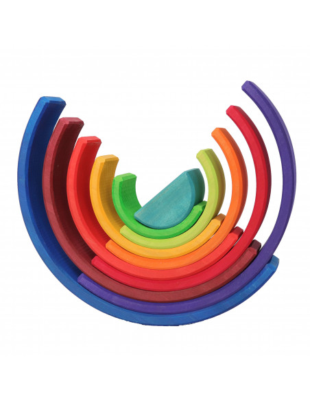 Regenboog tellen en rekenen