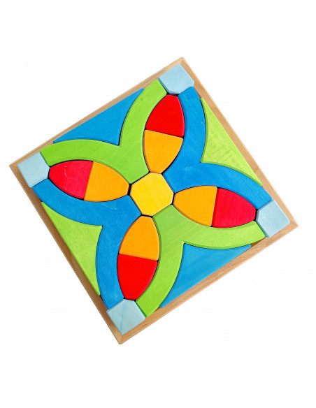 Mandala puzzelblokken