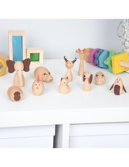 Dieren set simplistisch