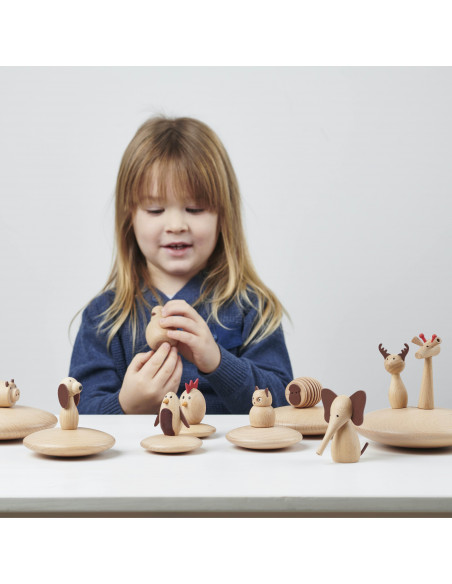 Dieren set simplistisch