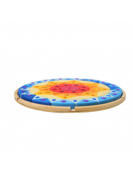 Glitter mandala blokkenset groot
