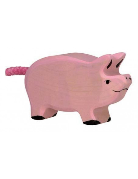 Houten biggetje