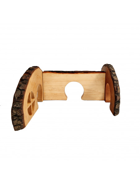 Mini boomstam poppenhuis