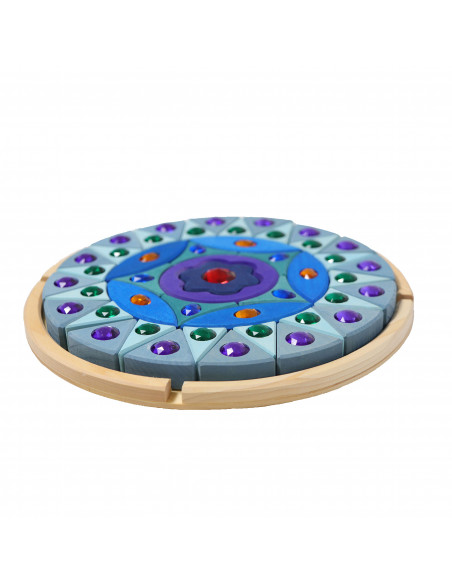 Glitter mandala blokkenset