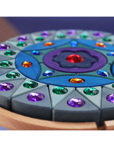 Glitter mandala blokkenset