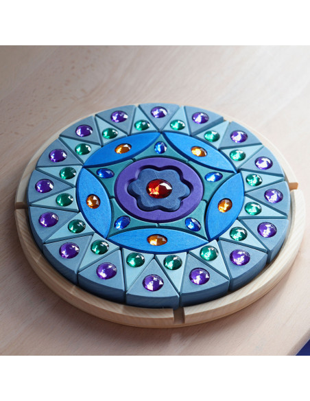 Glitter mandala blokkenset
