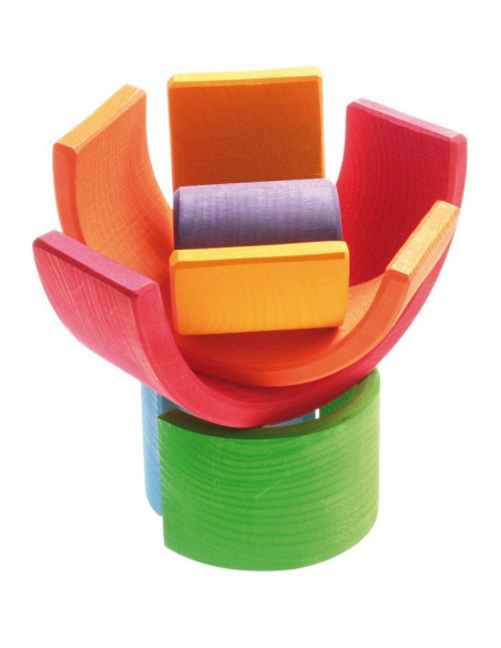 Houten regenboog klein