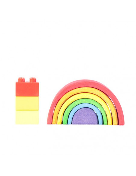 Houten regenboog klein