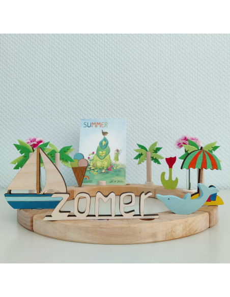 Zeilboot steker