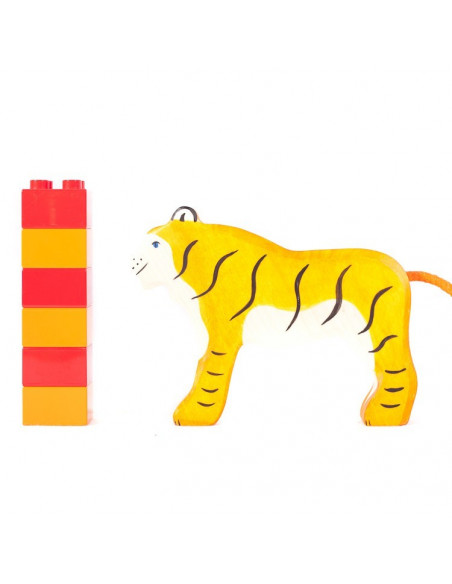 Houten tijger
