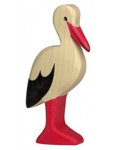 Houten ooievaar