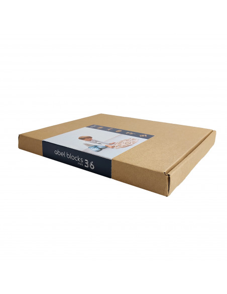 Mini halfronde abelblokken 36 stuks