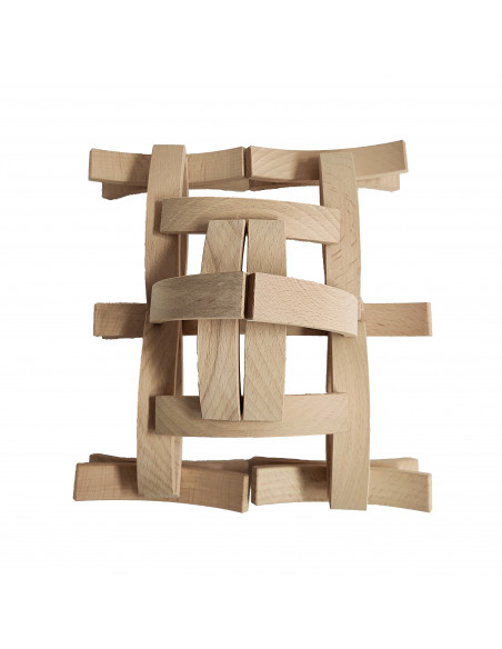 Mini halfronde abelblokken 36 stuks