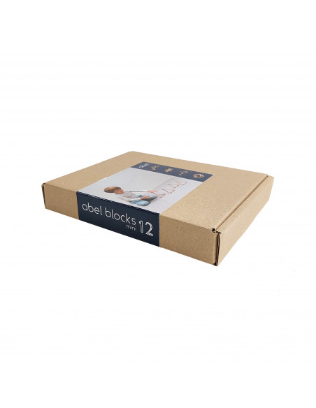 Mini halfronde abel blokken 12 stuks