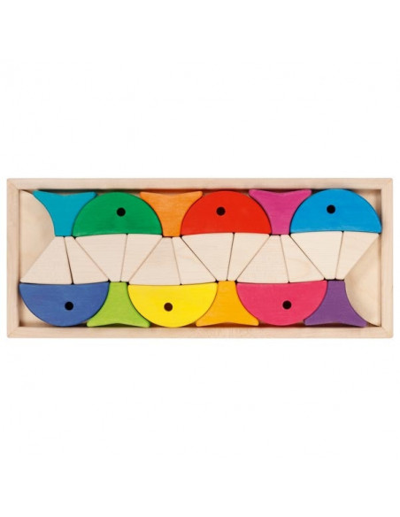 Open ended vissen puzzel