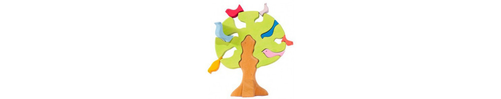 Houten puzzels voor kinderen