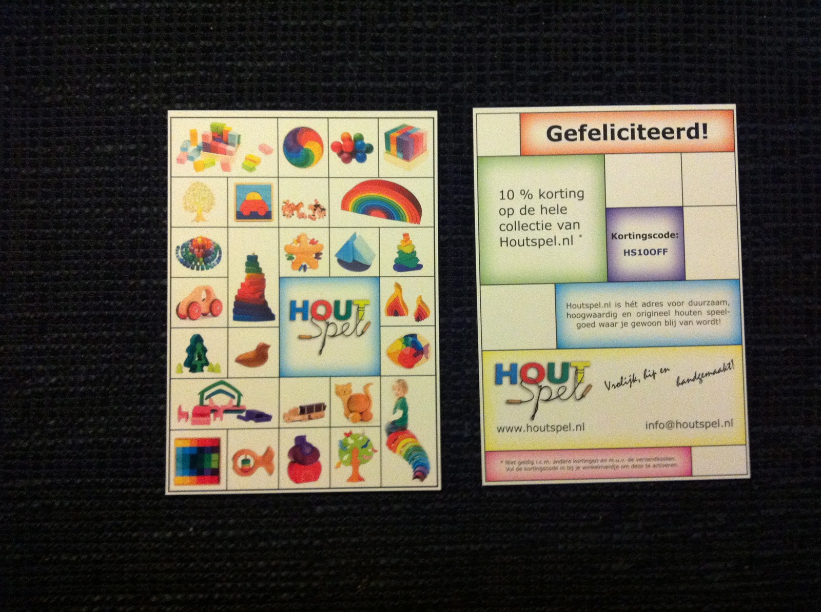 Flyer Houtspel