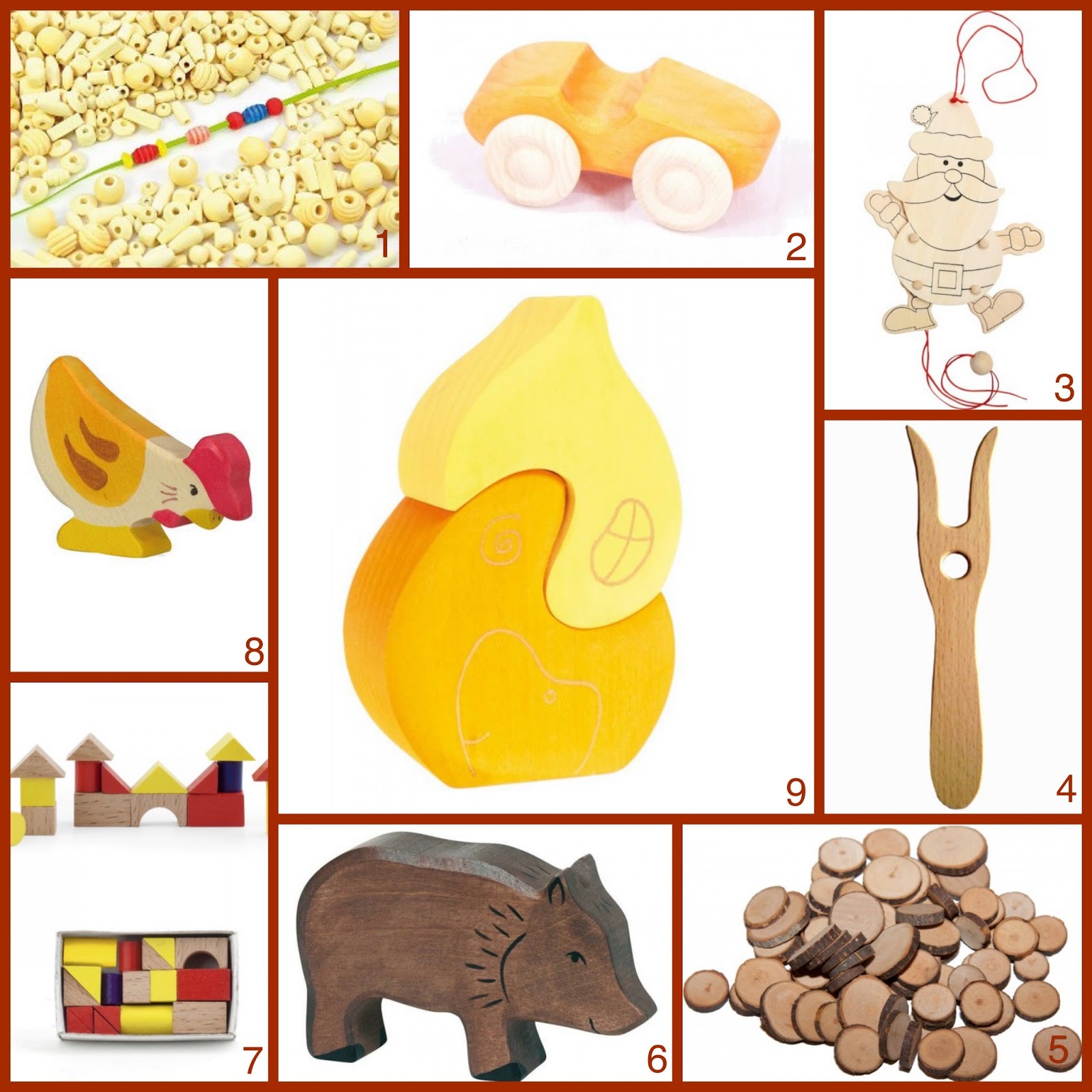 Schoencadeautjes top 9 collage