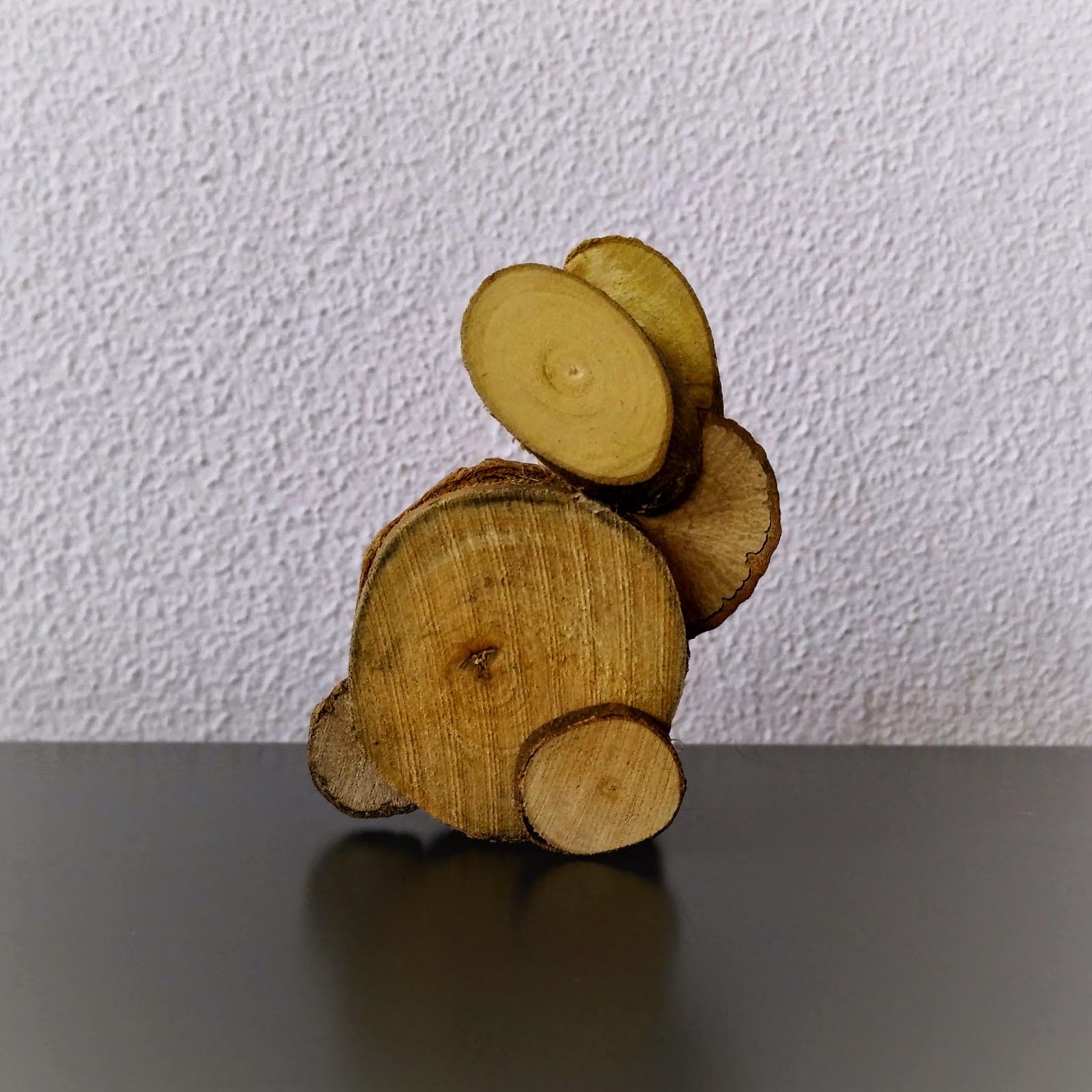 houten konijn knutselen