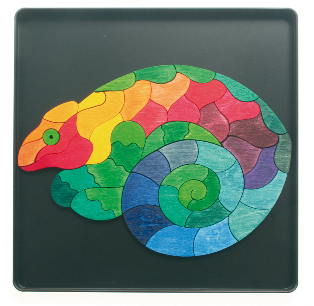 legpuzzel kameleon
