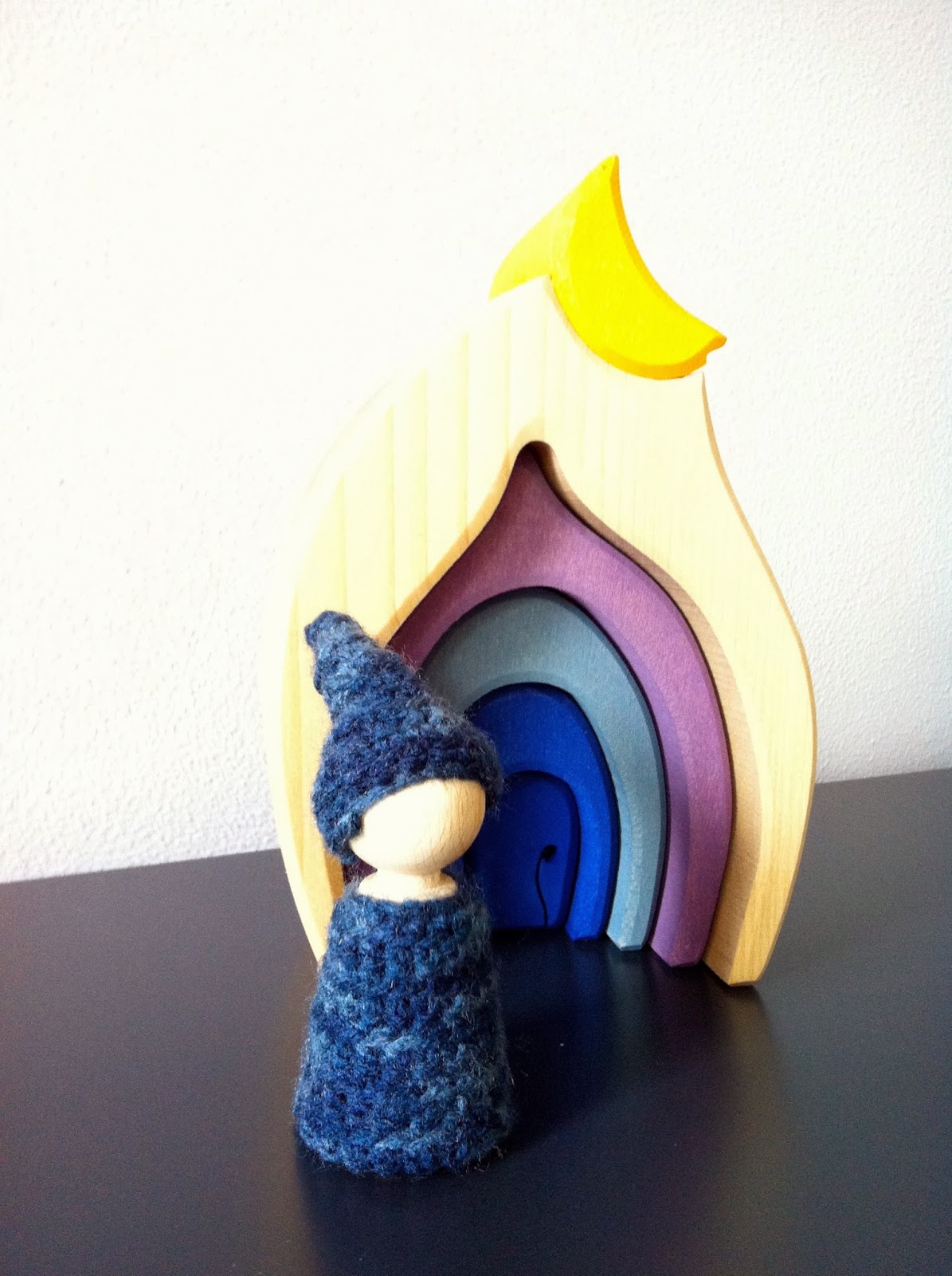 gehaakte peg doll