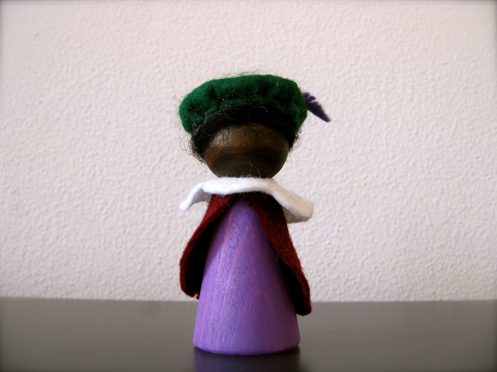 Peg doll zwarte piet