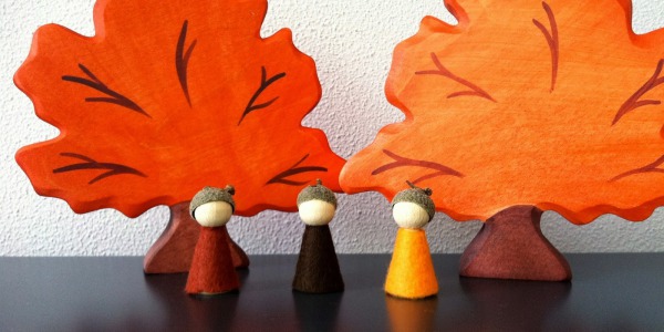knutsel herfst-poppetjes