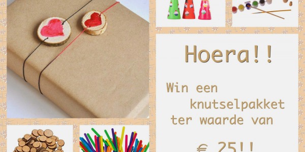 75 gratis knutseltips, tijd voor een winactie!