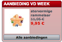 Houtspel start de aanbieding van de week