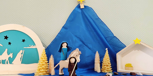 Een advent seizoenstafel