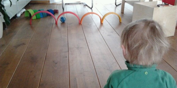 Spelen met de regenboog